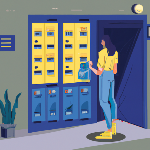 smart lockers in residential buildings