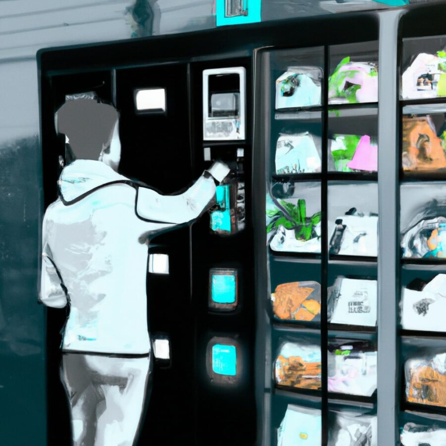home delivery pickup in smart lockers for supermarkets