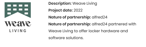 Weave living and alfred24
